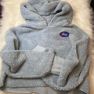 Teddy Crop Sweatshirt